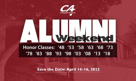Alumni Weekend April 14-16, 2023