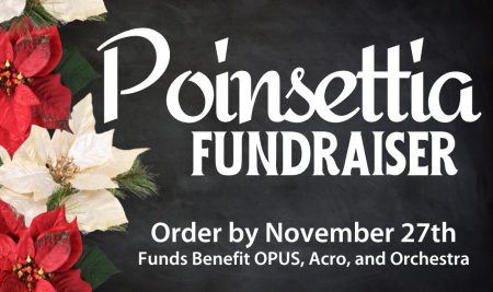 Poinsettia Fundraiser – Order by November 27