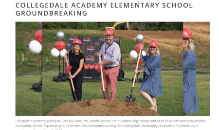 Southern Tidings: Collegedale Academy Elementary Groundbreaking